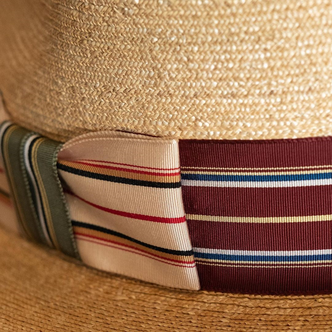 Panama Service Ribbons Natural Panama Hat-Ribbons Series – Waresluck