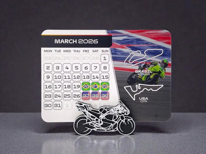🔥LAST DAY 49% OFF✨MotoGP 2026 Calendar