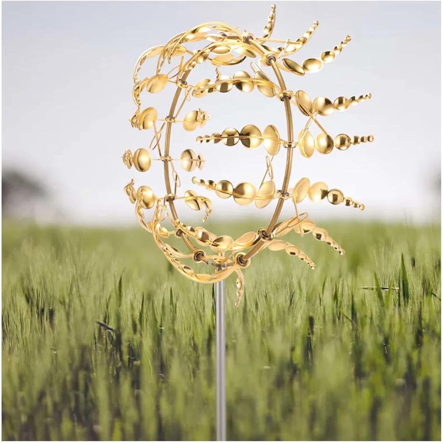 Limited time sale🔥Garden Fun Rotating Windmill Waterproof and Rust-proof Outdoor Yard Decoration