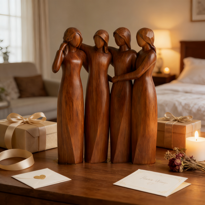 🌹Hot Sale 50% OFF Celebrates Friendships Sisters Sculpture