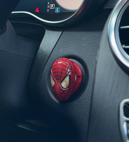 🚗 Superhero Car Start/Stop Ignition Cover – Limited Edition