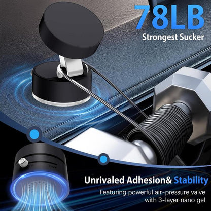 Last Day 50% OFF 🔥 Vacuum Magnetic Suction Phone Holder