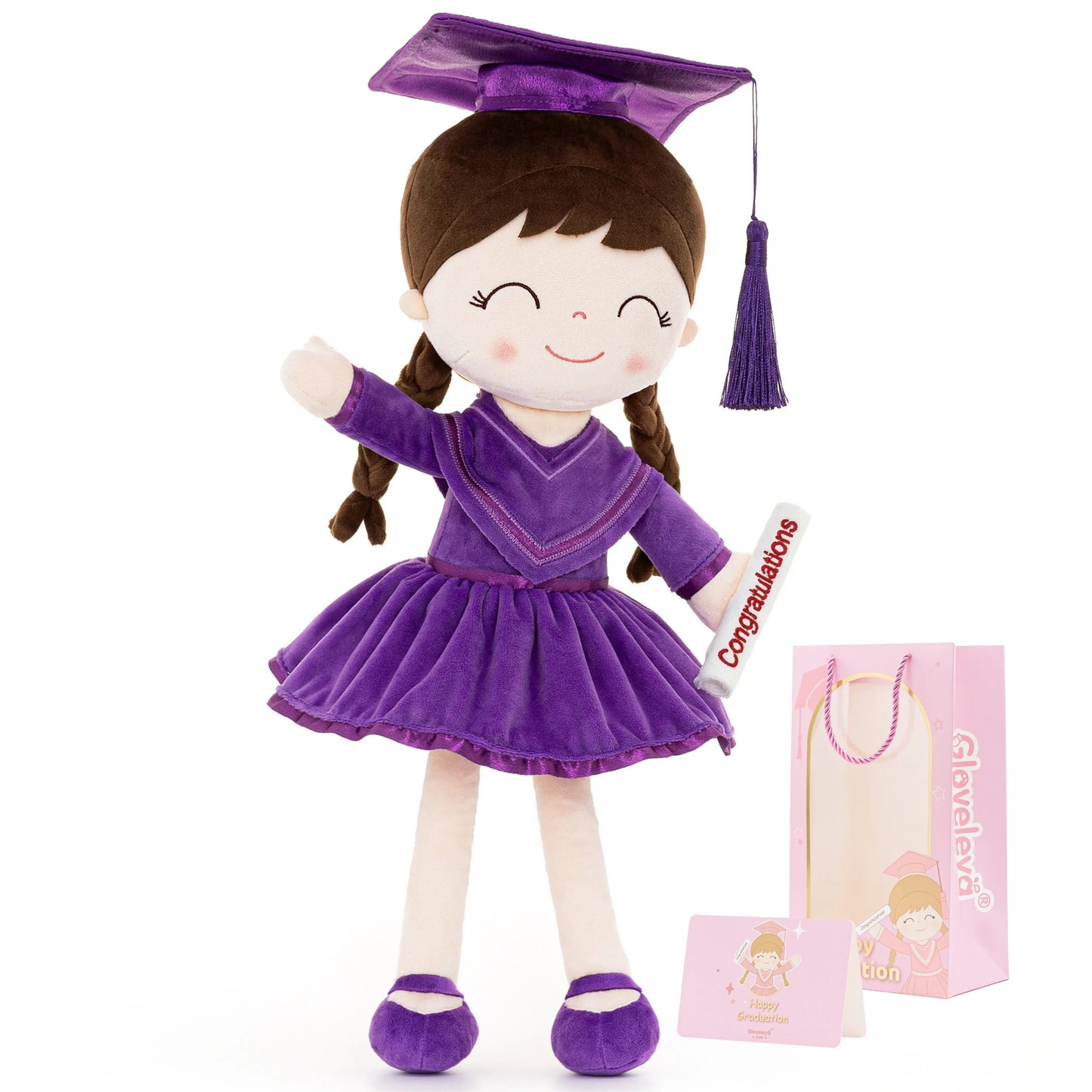 🎓🎁Gloveleya 2026 Graduation Plush Doll – Soft Keepsake for Little Graduates