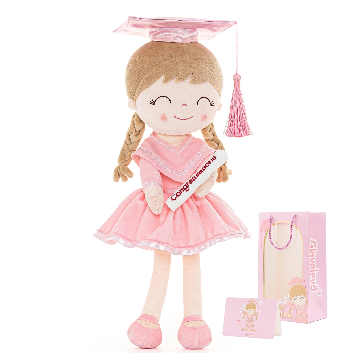 🎓🎁Gloveleya 2026 Graduation Plush Doll – Soft Keepsake for Little Graduates