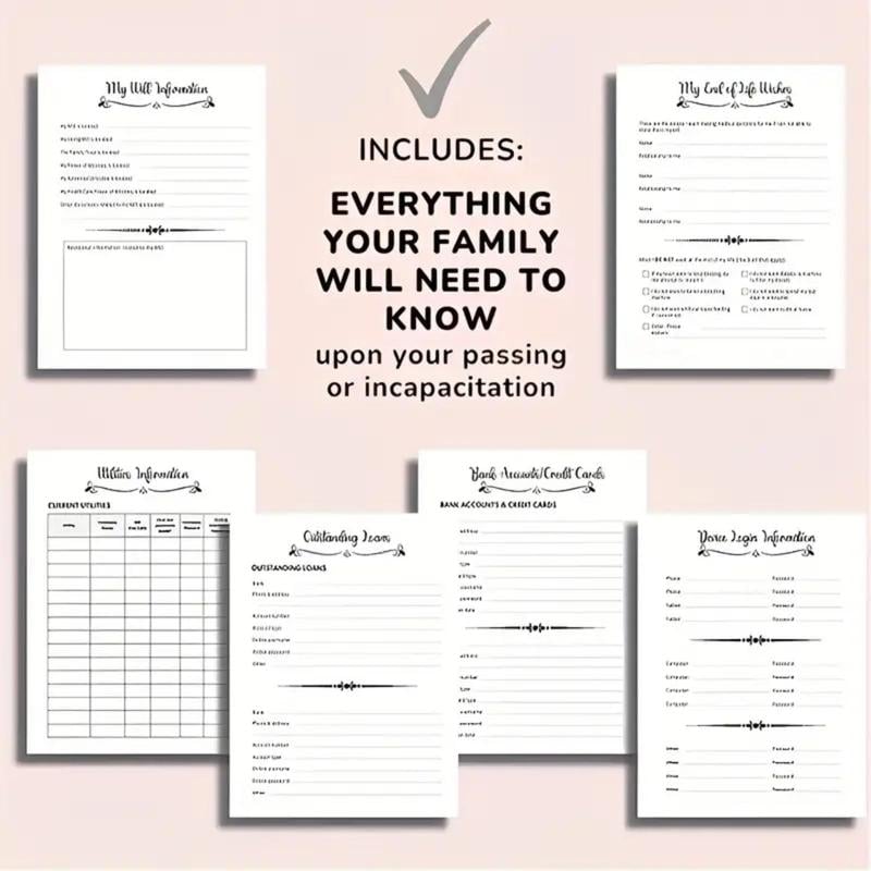 🔥2025 New Year Promotion SAVE 49%🎁End of Life Planner