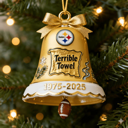 🔥LAST DAY 54% OFF Green Bay Packers 106th Anniversary Christmas Bell Ornament