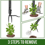 Detachable Stand Up Weed Puller Head（Without the handle）