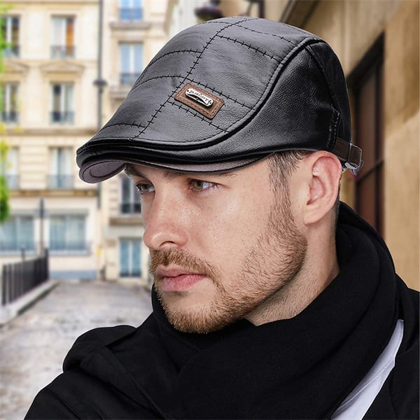 🎁2025 High Quality Trendy Leather Beret
