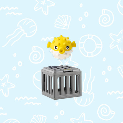 Pool diving treasure hunt game