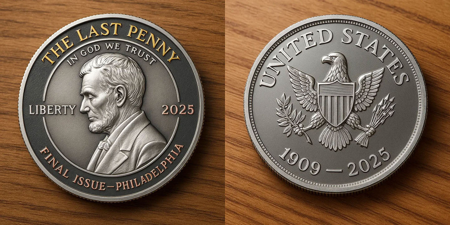 🏆Flash Sale 60% OFF -Final Cent Tribute Coin