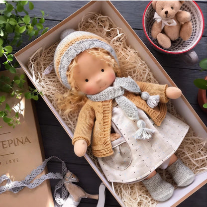Last Day 49%OFF!🔥 Handmade Waldorf Doll🎀👀