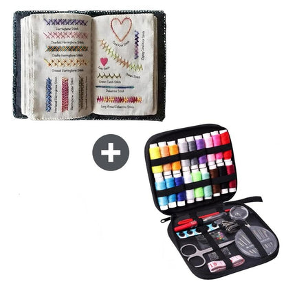 🔥 LAST DAY! 49% OFF Beginner-Friendly Embroidery Stitch Book + Threads Set 🎨🧵 Perfect DIY Crafting Kit – Learn, Create & Gift! 🎁✂️