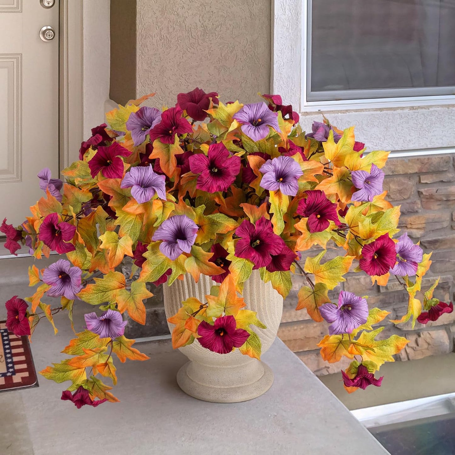 🌺🌷Artificial Fake Petunia Flowersfor Outdoor Decoration ✨(2Pcs)