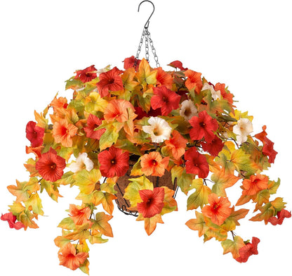 🌺🌷Artificial Fake Petunia Flowersfor Outdoor Decoration ✨(2Pcs)