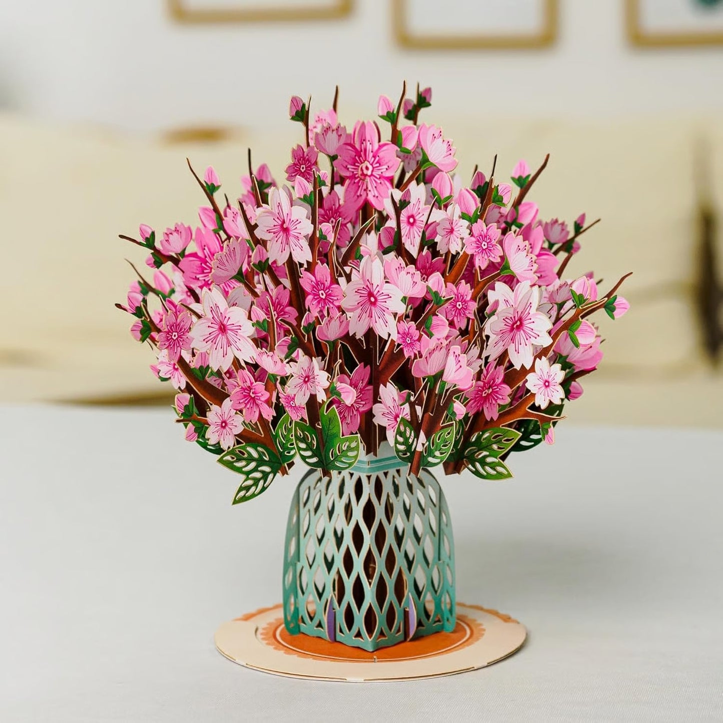 🏆35K+ SOLD! 🌼💌 Forever-Blooming 3D Flower Pop-Up Card– Personalized Love Message & Everlasting Bloom 🎁