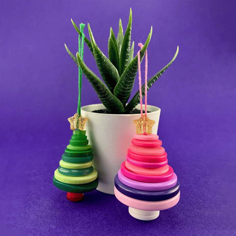 (🔥Hot Sale🔥)☃️ DIY Button Snowman Ornament Kit🌲