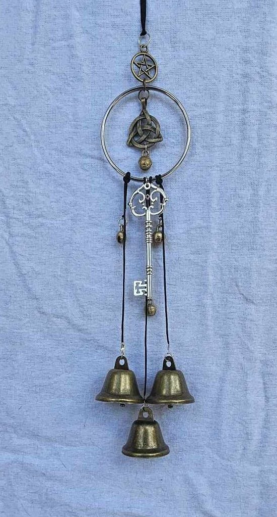🔥BUY 2 GET 1 FREE🧙‍♀️🔔Handmade Witch Bells for Home Protection