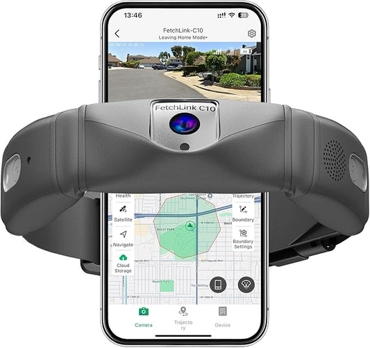 🔥Black Friday sale today only, enjoy 50%OFF -Deroopy™ Smart 2K Camera Dog Collar – 4G Wireless GPS Fence for Medium & Large Dogs