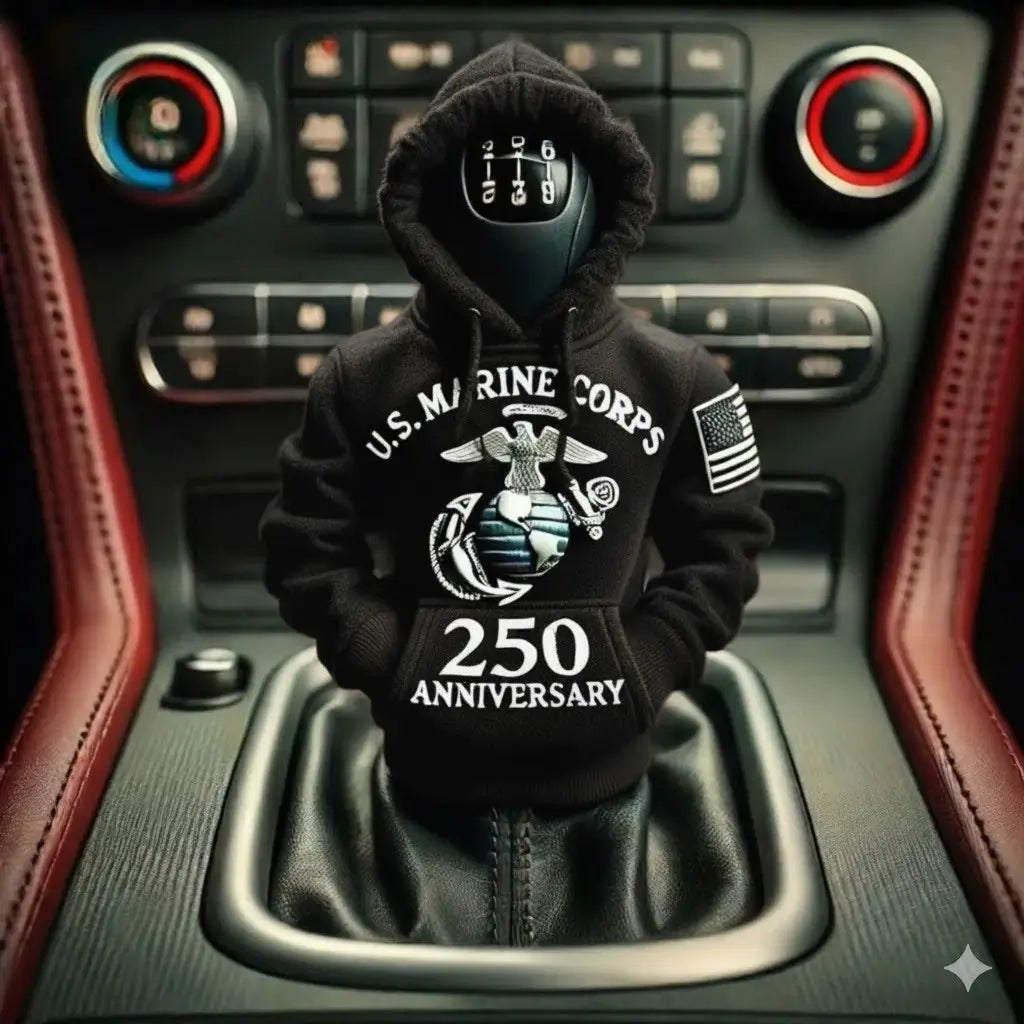 🏆35K+ SOLD🗽U.S. Marine Corps 250th Anniversary Gear Shift Knob Hoodies