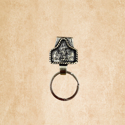 Western Initial Key Clip