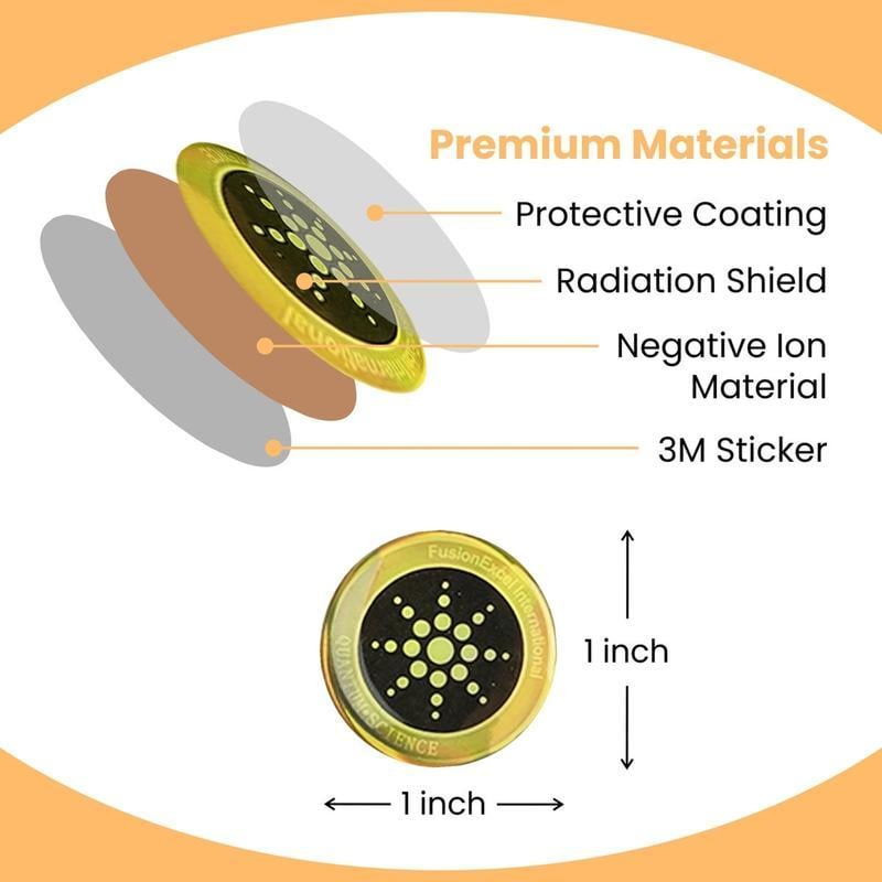 🔥Last 4 hours Sale: Save 49%-⭐EMF Protection Anti-Radiation Quantum Shield（6pcs）