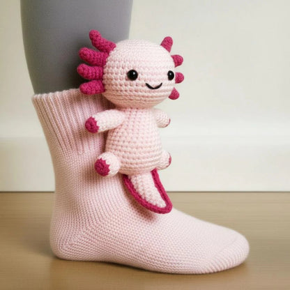 🎅Christmas Eve Sale 49% OFF🧦Hand Crocheted 3D Animal Socks