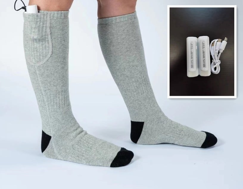 🎁Christmas Sale 50% OFF🎅Rechargeable Heated Socks for Men & Women