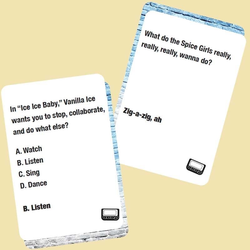 🎶Lyrics Correct Pop Quiz 90s & 2000s Edition Music Trivia Game