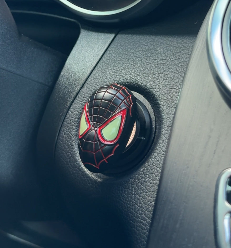 🚗 Superhero Car Start/Stop Ignition Cover – Limited Edition