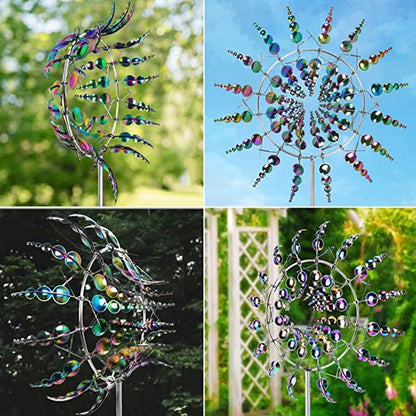 🌟 Transform Your Garden with a Stunning Wind Spinner Weather Vane! 🌪️