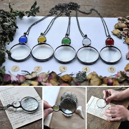 🎁Mother's Day Pre-Sale 49% OFF-💎Magnifying Glass Necklace gift
