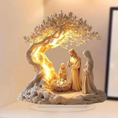 🌲 Christmas Eve Sale: 49% OFF✨Newborn flat Christmas scene desktop decoration