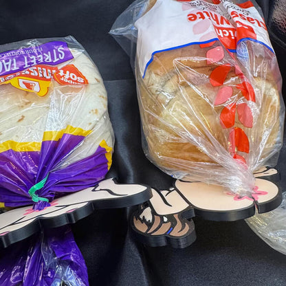 🎉 3D Printed Novelty Bread Clip — Fun & Irreverent Kitchen Gag Gift