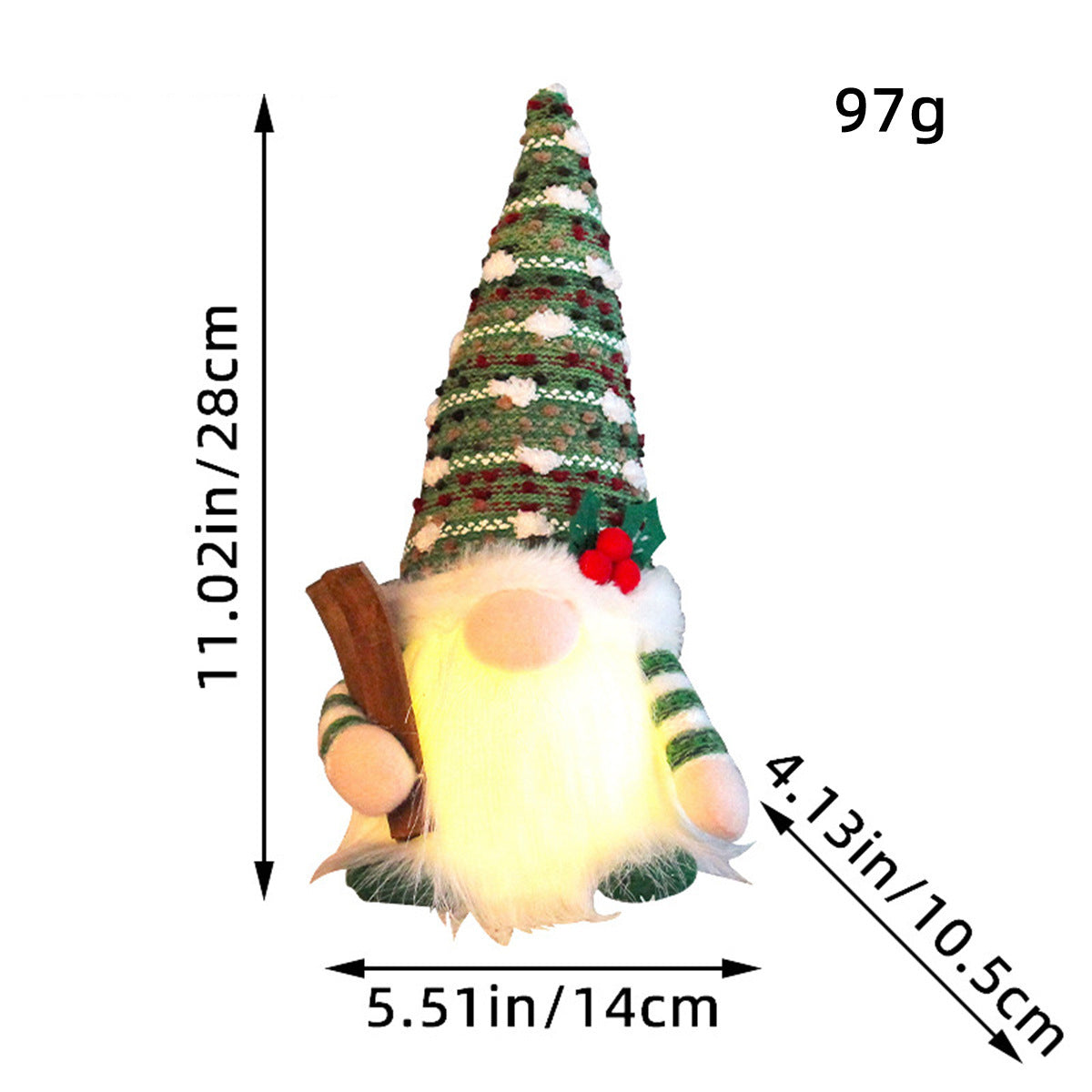 ✨Bring Holiday Magic Home! LED Rudolph Gnome Christmas Plush🎄