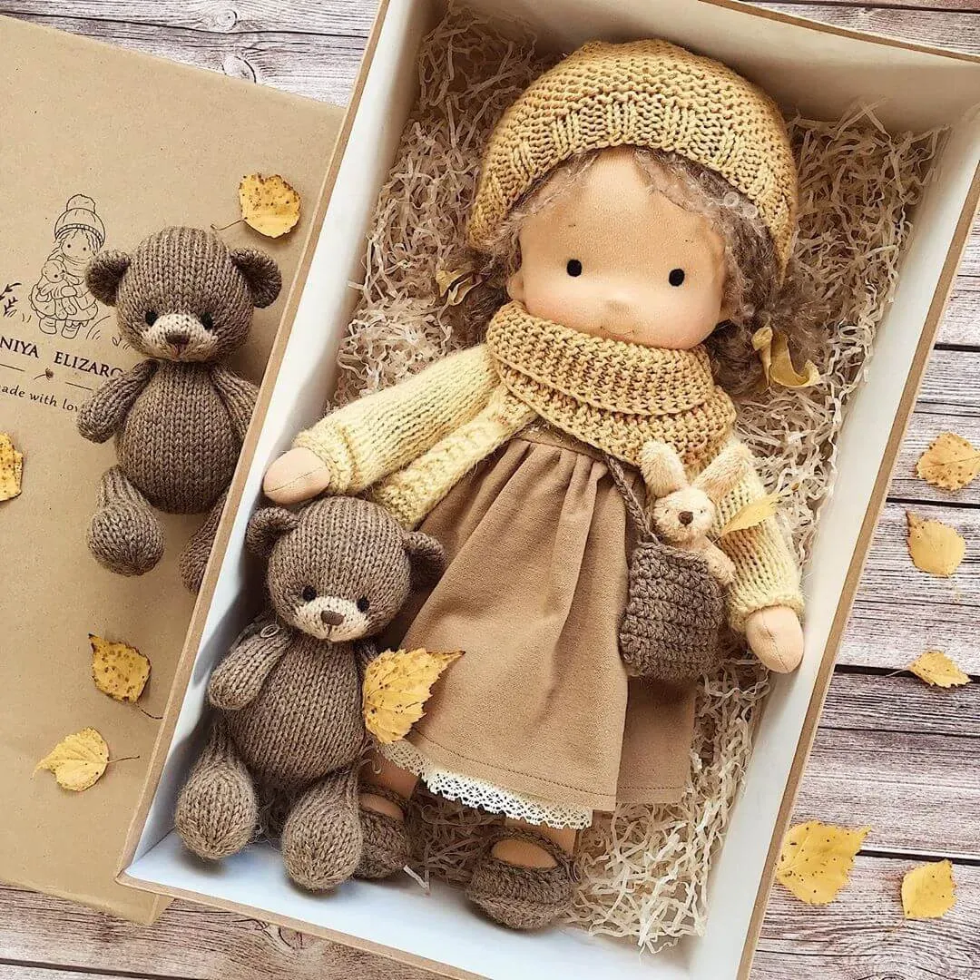 Last Day 49%OFF!🔥 Handmade Waldorf Doll🎀👀