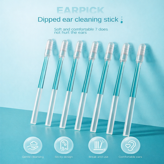 🔥Last Day 70% OFF🔥Sticky Ear Cleaning Sticks – Gentle, Visible Ear Care