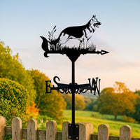 German Shepherd Stainless Steel Weathervane