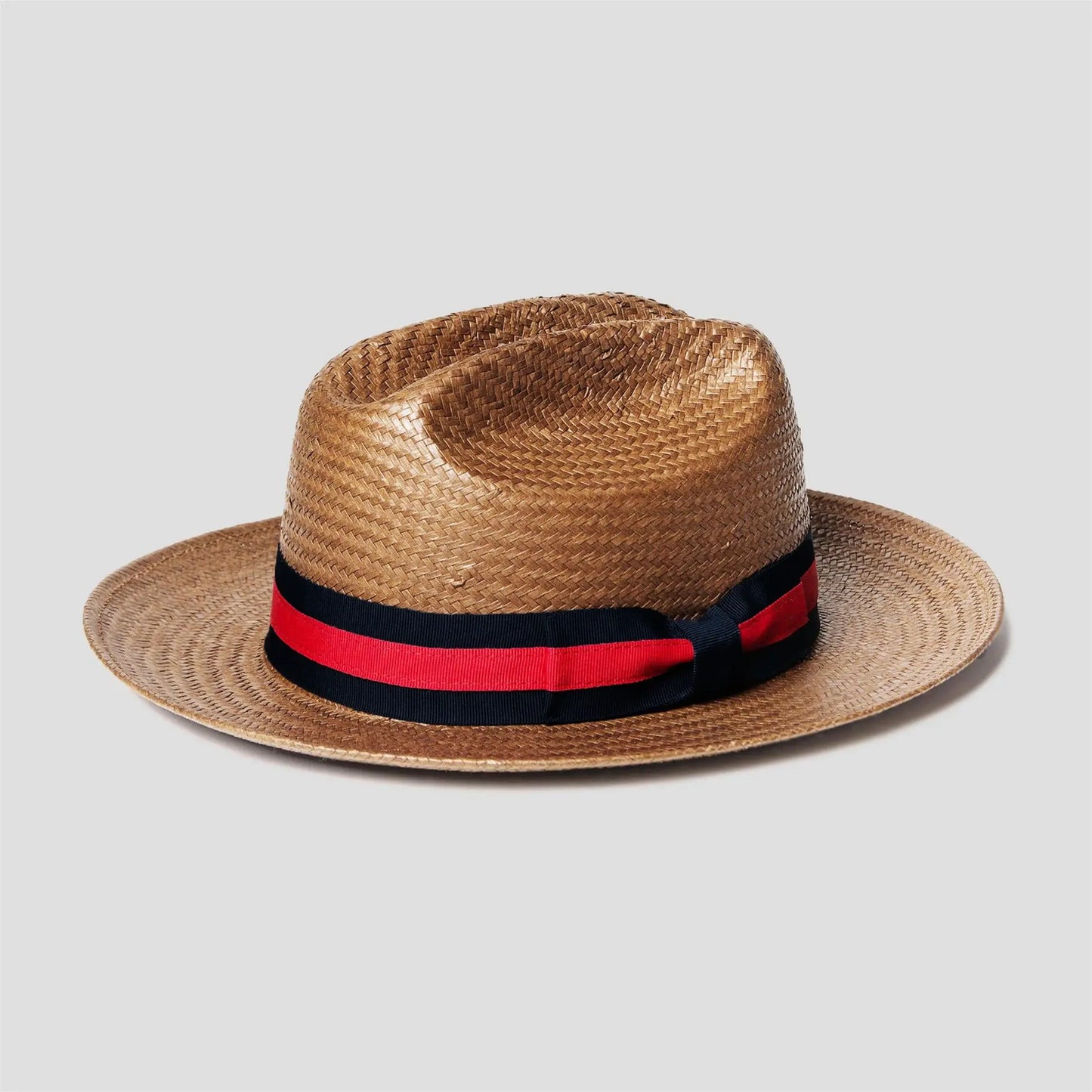 Miller Ranch Fedora -- Patriotic Straw