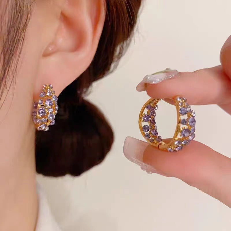 （Limited Time Discount 🔥 Last Day）LOVILDS Lymphatic Zircon earrings