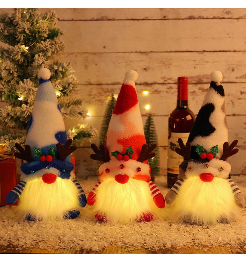 ✨Bring Holiday Magic Home! LED Rudolph Gnome Christmas Plush🎄