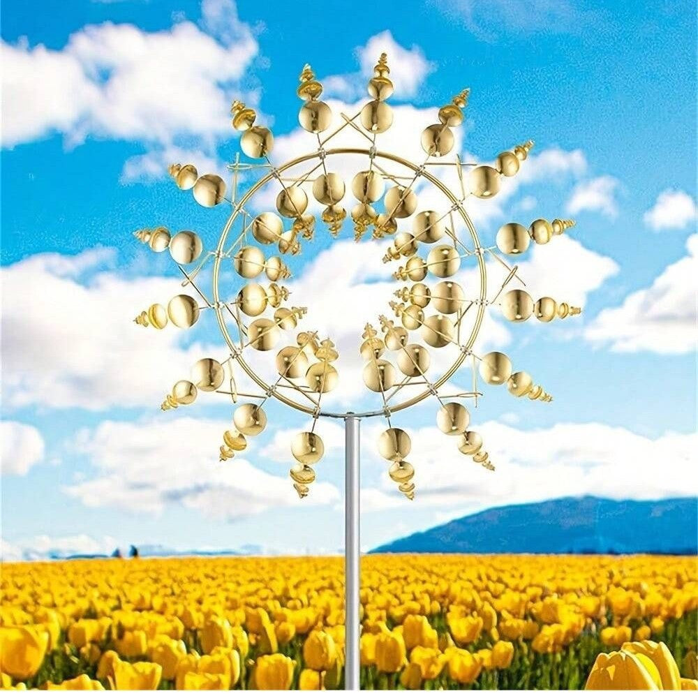 🌟 Transform Your Garden with a Stunning Wind Spinner Weather Vane! 🌪️