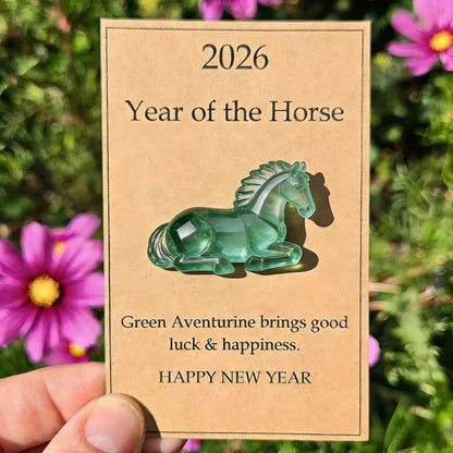 Lucky Amethyst Crystal Horse Keychain —✨ A Symbol of Wisdom & Success🔥 (2026)