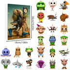 🎁 Last Day 50% OFF 🔥 Italian Brainrot Toys Countdown 24 Days Advent Calendar, Tung Tung Tung Advent Calendar