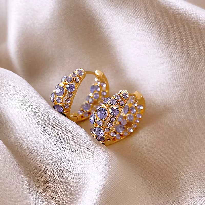 （Limited Time Discount 🔥 Last Day）LOVILDS Lymphatic Zircon earrings