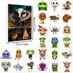 🎁 Last Day 50% OFF 🔥 Italian Brainrot Toys Countdown 24 Days Advent Calendar, Tung Tung Tung Advent Calendar