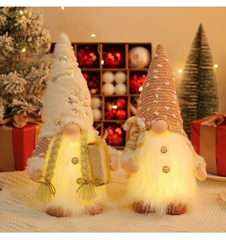 ✨Bring Holiday Magic Home! LED Rudolph Gnome Christmas Plush🎄