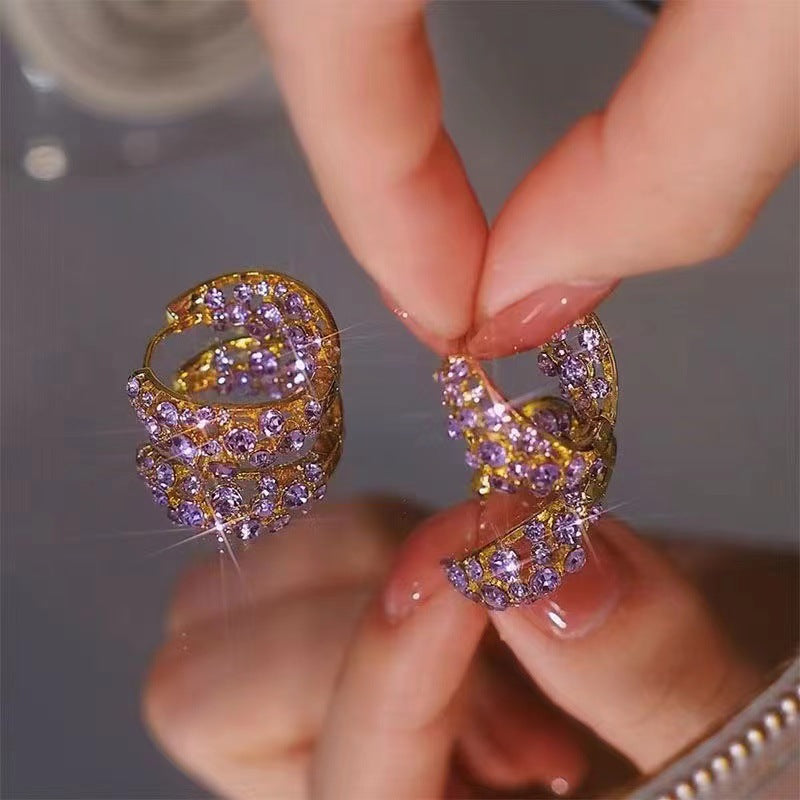 （Limited Time Discount 🔥 Last Day）LOVILDS Lymphatic Zircon earrings