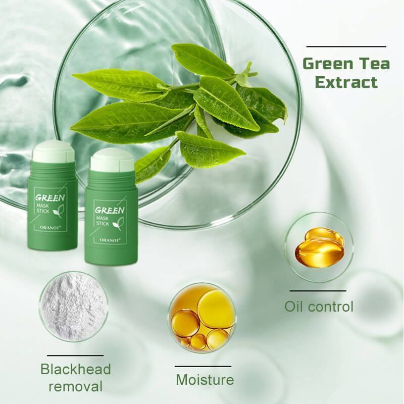 🔥Last Day 49% OFF -🌿Green Tea Deep Cleanse Mask - Gentle. Effective. All-Natural