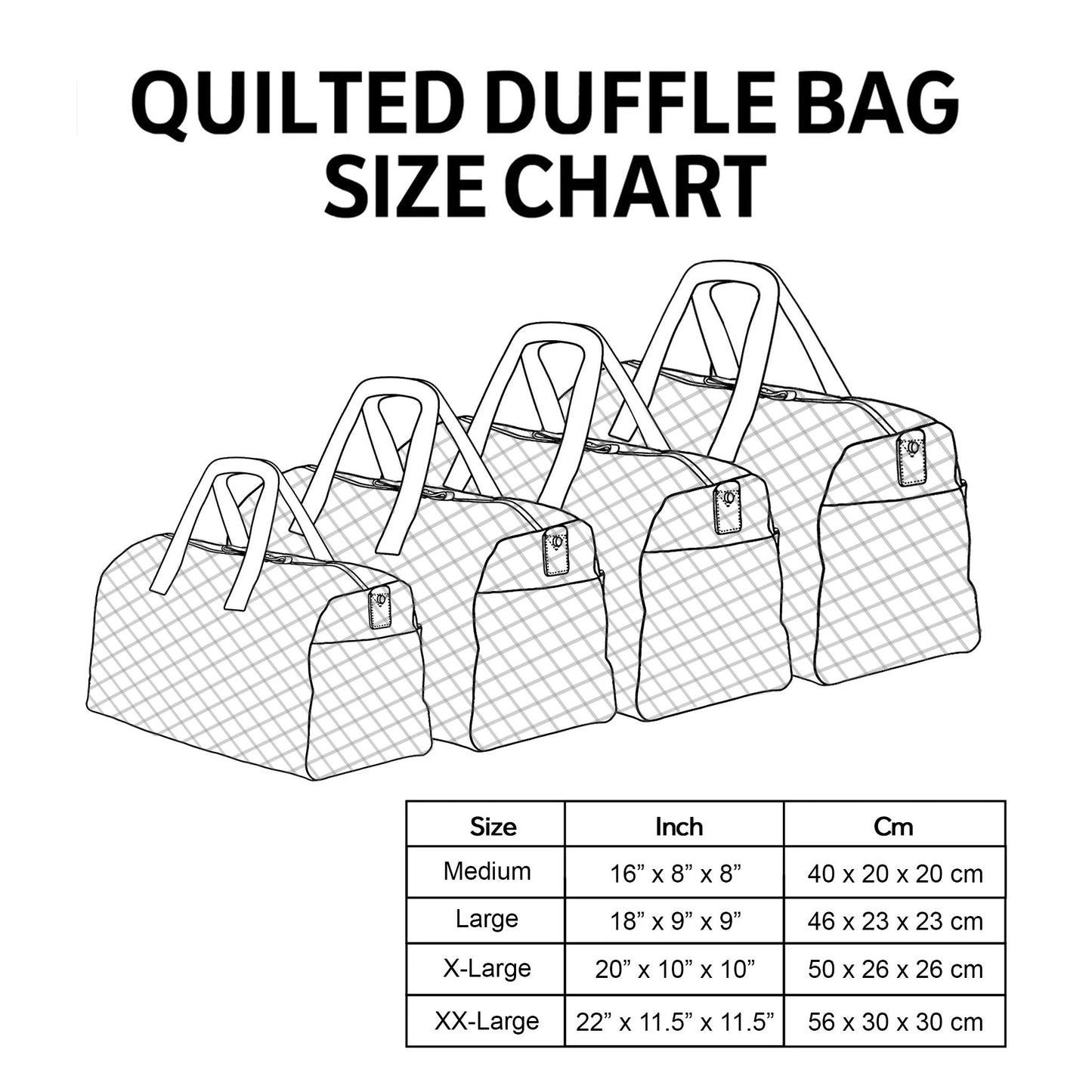 Hippie Van Quilted Duffle Bag GFTOMA4710