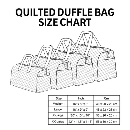Hippie Van Quilted Duffle Bag GFTOMA4710